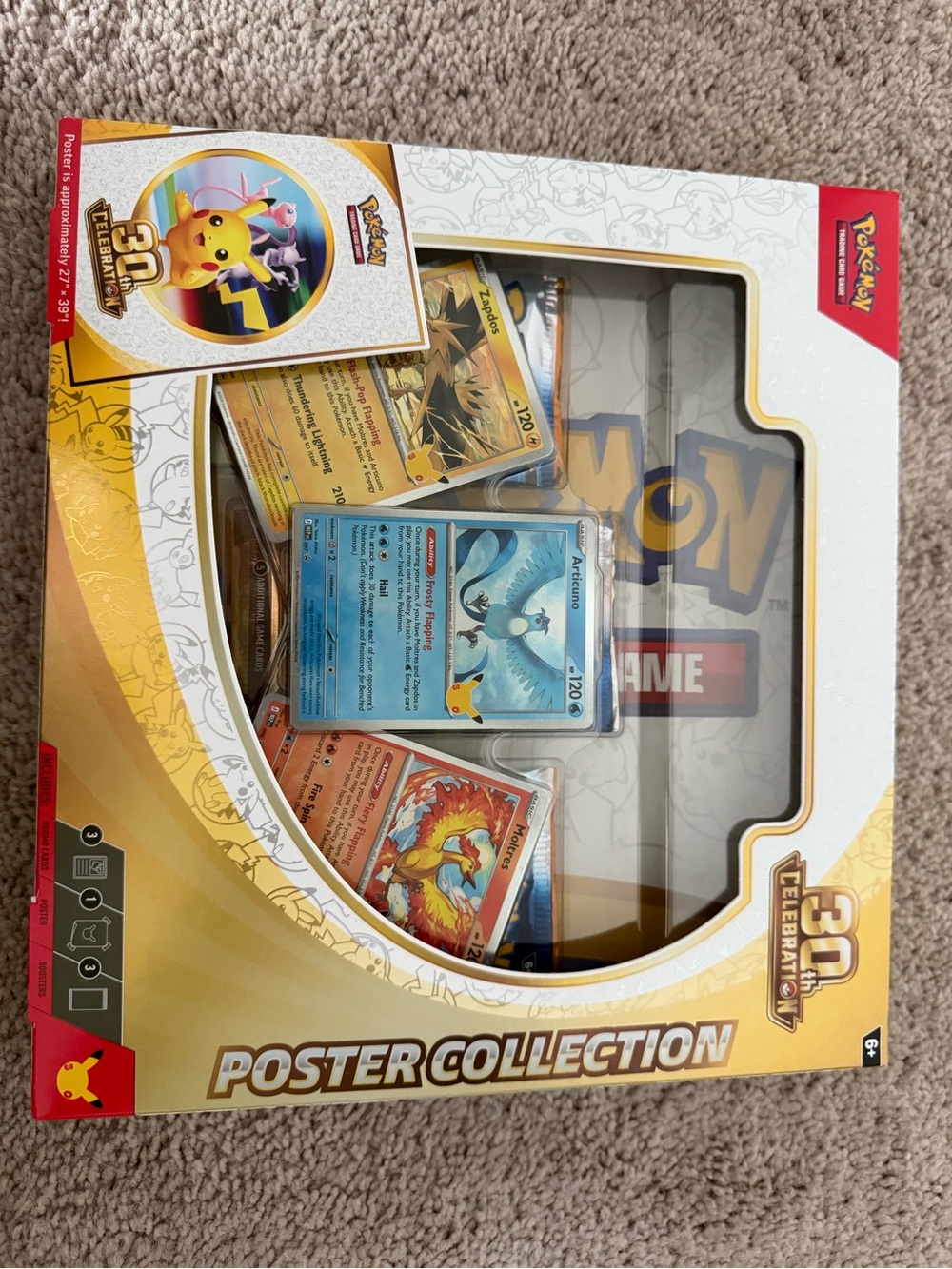 Pokemon TCG 30th Celebration Poster Collection Sealed